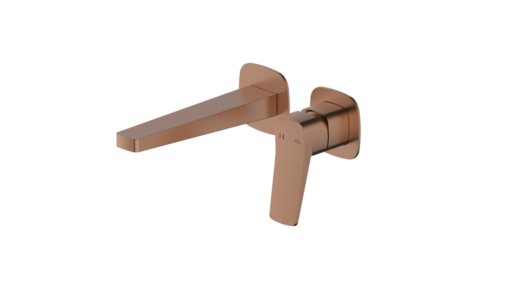 MALAGA BRUSHED ROSE GOLD bateria umywalkowa podtynkowa