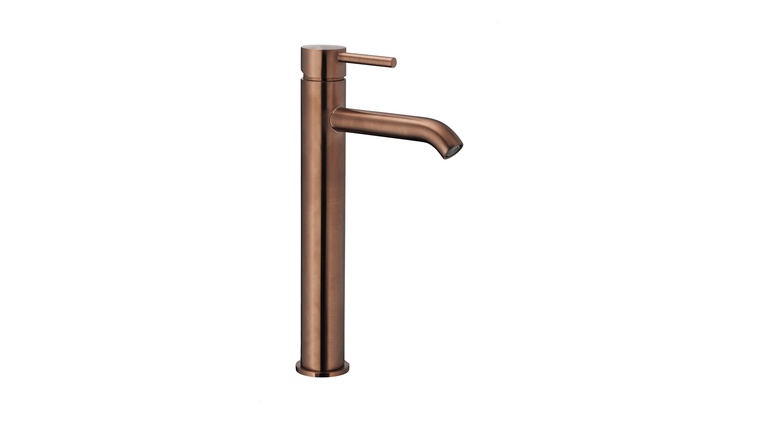 MOZA BRUSHED ROSE GOLD bateria umywalkowa nablatowa