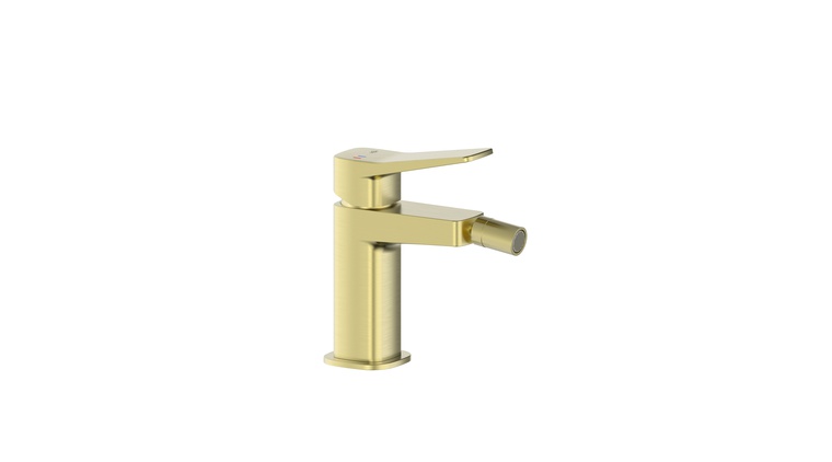 MALAGA BRUSHED GOLD bateria bidetowa