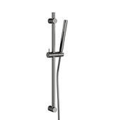 MOZA PREMIUM GUN METAL GREY zestaw prysznicowy przesuwny