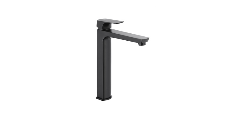 MOKAIT BLACK bateria umywalkowa nablatowa
