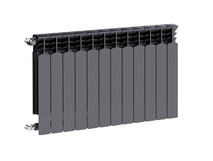 Grzejnik aluminiowy G600F/12-elementowy GRAFIT Grzejnik aluminiowy G600F/12-elementowy GRAFIT