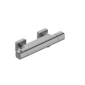 MALAGA GUN METAL GREY bateria termostatyczna natryskowa