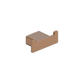 Wieszak punktowy podwójny BRUSHED ROSE GOLD