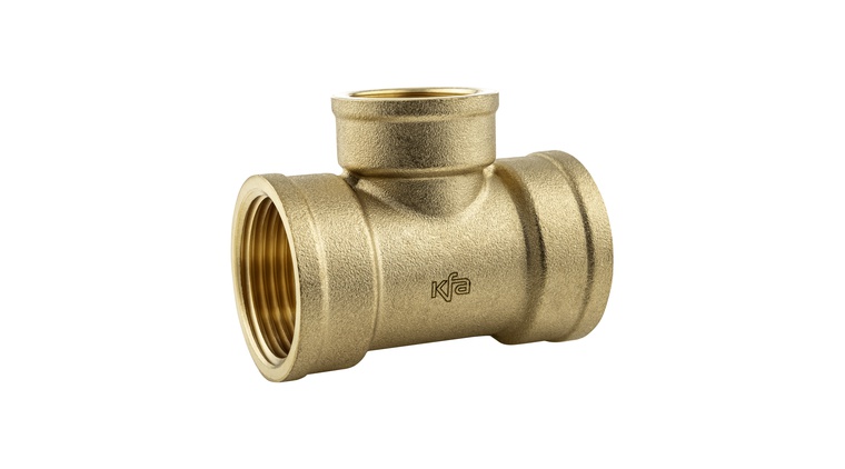Trójnik redukcyjny nakrętno-nakrętny 1" x 3/4" x 1"
