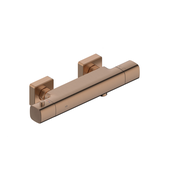MALAGA BRUSHED ROSE GOLD bateria termostatyczna natryskowa