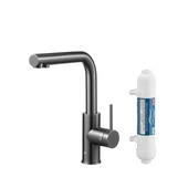 DUERO PURE BASIC bateria kuchenna z funkcją filtracji wody, GUN METAL GREY filtr HYDRO+