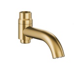 MOZA BRUSHED LIGHT GOLD wylewka wannowa do kompletacji z deszczownią
