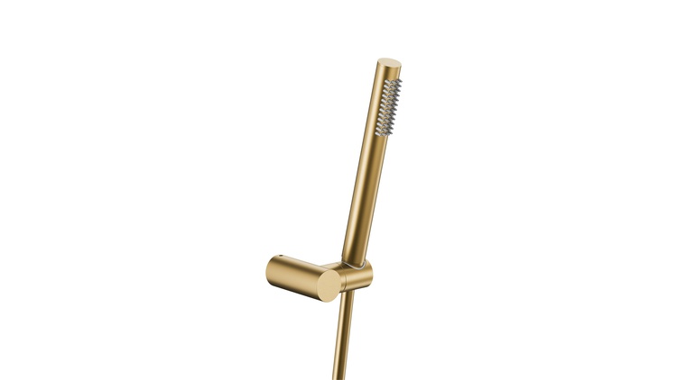 MOZA PREMIUM BRUSHED LIGHT GOLD zestaw prysznicowy punktowy