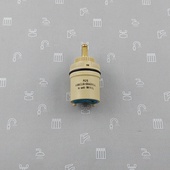 Regulator ceramiczny R25 niski z górną uszczelką do baterii umywalkowej RAFA