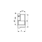 Złączka redukcyjna 1/2" x 1/4"