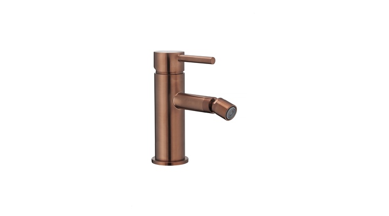 MOZA BRUSHED ROSE GOLD bateria bidetowa