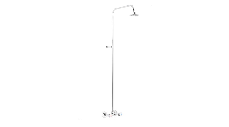 STANDARD bateria natryskowa z natryskiem stałym