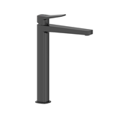 MALAGA BLACK bateria umywalkowa nablatowa