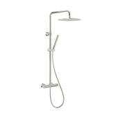 MOZA BRUSHED NICKEL PREMIUM deszczownia z baterią termostatyczną
