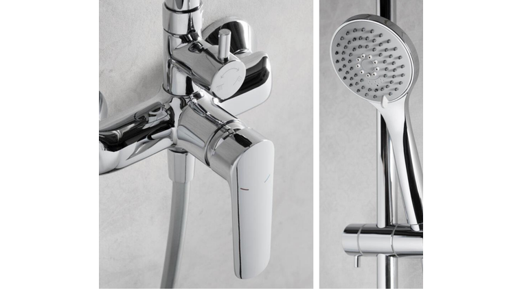 TANZANIT deszczownia z baterią natryskową