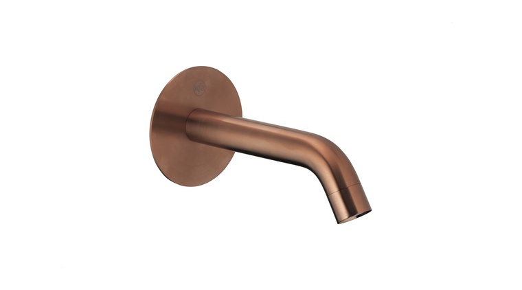 MOZA BRUSHED ROSE GOLD wylot wannowy podtynkowy
