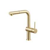 DUERO EDGE BRUSHED LIGHT GOLD bateria kuchenna z wyciąganą wylewką