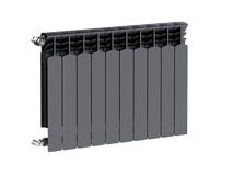 Grzejnik aluminiowy G600F/10 - elementowy GRAFIT Grzejnik aluminiowy G600F/10 - elementowy GRAFIT