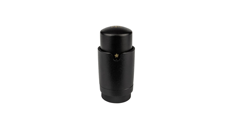 Głowica termostatyczna cieczowa M30x1,5 KOMFORT PRO, CZARNA