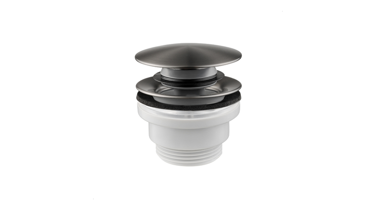 Uniwersalny klik-klak z tworzywa GUN METAL GREY