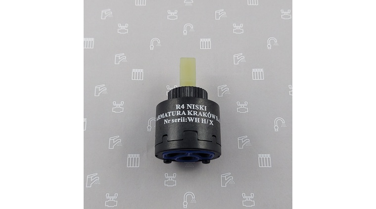 Regulator ceramiczny W40L niski do baterii 3-otworowych stojących