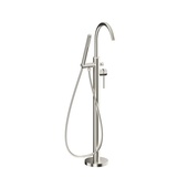 MOZA BRUSHED NICKEL bateria wannowa wolnostojąca