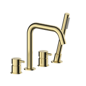 MOZA GOLD bateria wannowa 4-otworowa