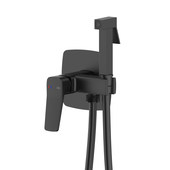 MALAGA BLACK bateria bidetowa podtynkowa