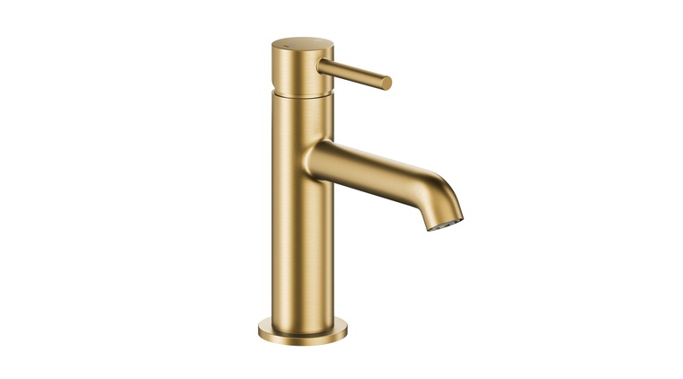 MOZA MINI BRUSHED LIGHT GOLD bateria umywalkowa