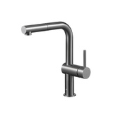 DUERO EDGE GUN METAL GREY bateria kuchenna z wyciąganą wylewką