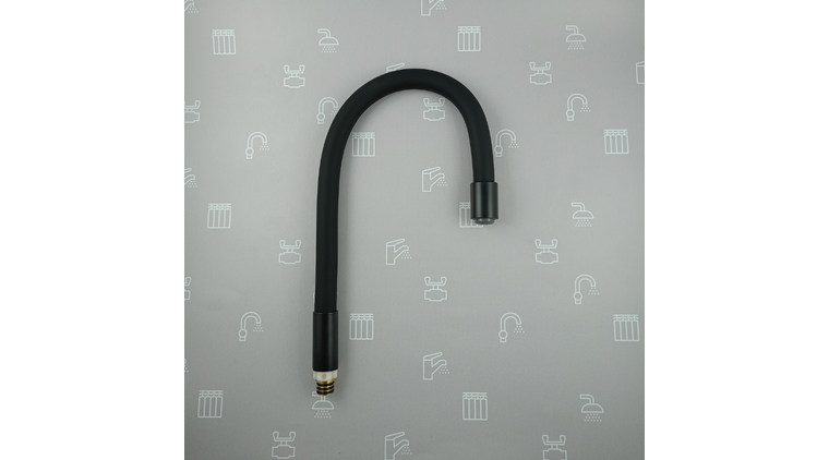 Wylot do baterii kuchennej stojącej RUMBA BLACK