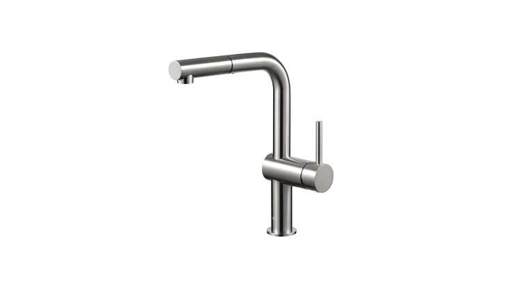 DUERO EDGE INOX bateria kuchenna z wyciąganą wylewką