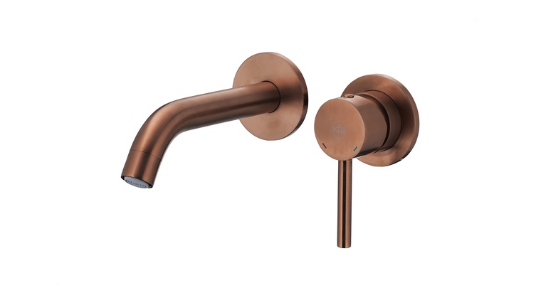 MOZA BRUSHED ROSE GOLD bateria umywalkowa podtynkowa