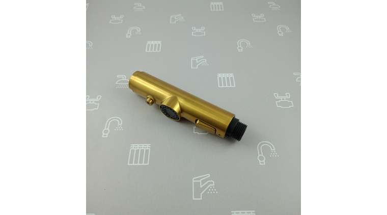 Rączka natrysku do baterii kuchennej filtrującej DUERO PURE BASIC GOLD