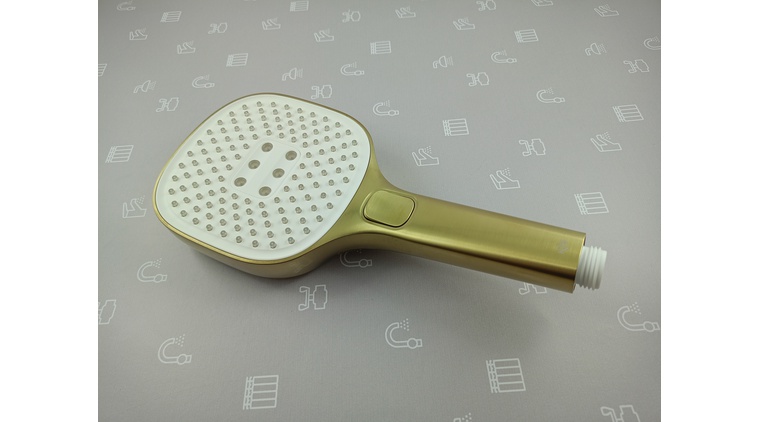 Rączka natryskowa MALAGA BRUSHED LIGHT GOLD