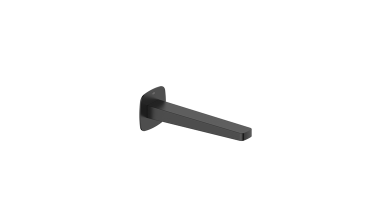 MALAGA BLACK wylot wannowy podtynkowy