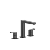 MALAGA BLACK bateria umywalkowa 3-otworowa stojąca