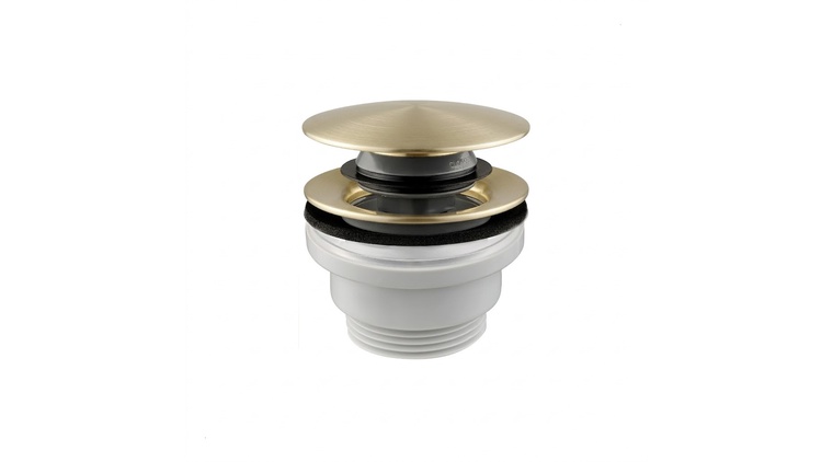 uniwersalny klik-klak z tworzywa BRUSHED LIGHT GOLD