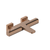 MALAGA BRUSHED ROSE GOLD bateria termostatyczna wannowa