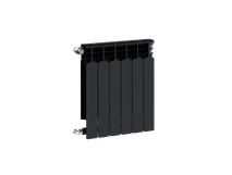 Grzejnik aluminiowy G600F/6 - elementowy CZARNY Grzejnik aluminiowy G600F/6 - elementowy CZARNY