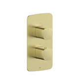 MALAGA BRUSHED GOLD bateria termostatyczna podtynkowa