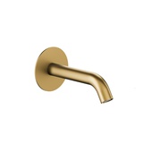 MOZA BRUSHED LIGHT GOLD wylot wannowy podtynkowy