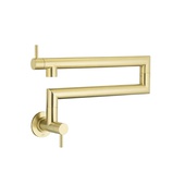 DUERO POT FILLER BRUSHED LIGHT GOLD bateria kuchenna przegubowa