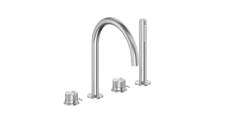 MOZA 316L bateria wannowa 4-otworowa