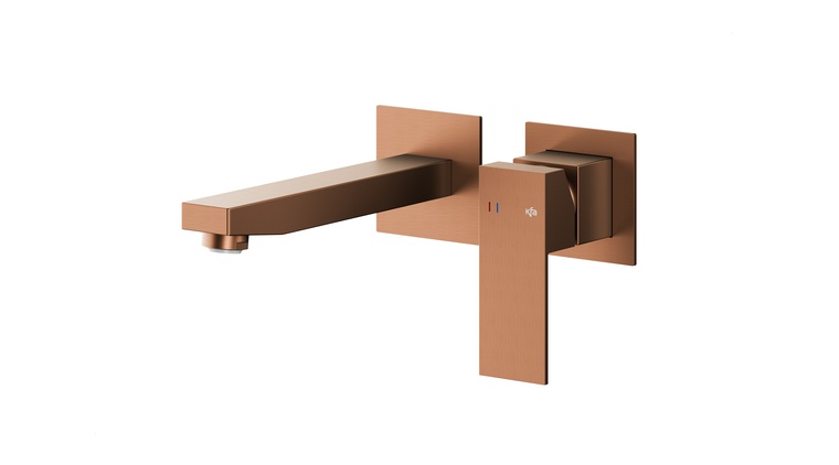 LOGON BRUSHED ROSE GOLD bateria umywalkowa podtynkowa