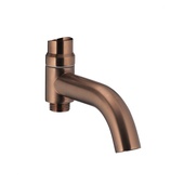 MOZA BRUSHED ROSE GOLD wylewka wannowa do kompletacji z deszczownią