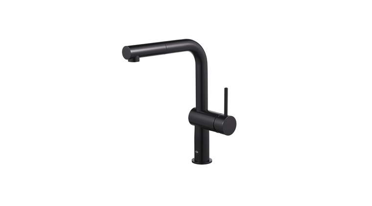 DUERO EDGE BLACK bateria kuchenna z wyciąganą wylewką