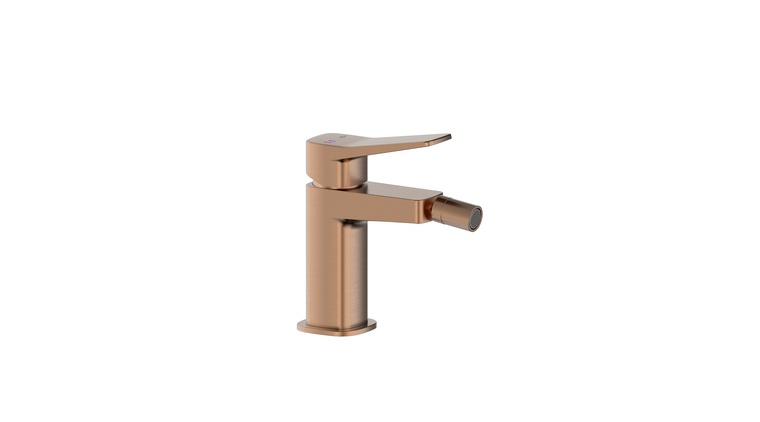 MALAGA BRUSHED ROSE GOLD bateria bidetowa