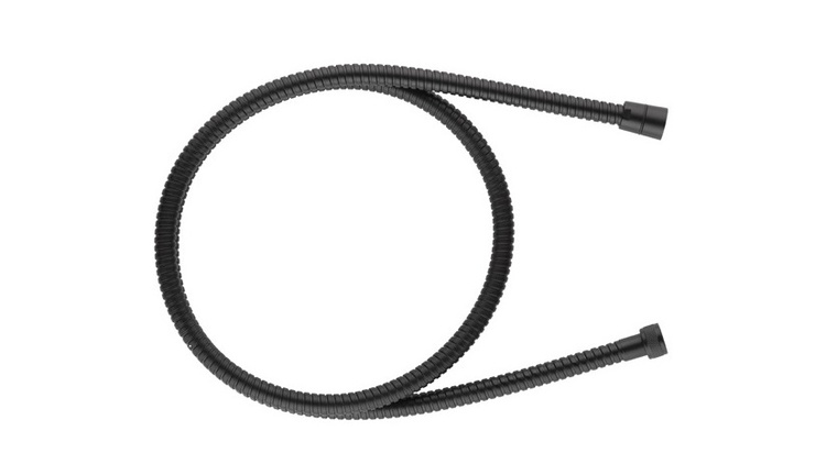 Wąż natryskowy stożkowy mosiężny L=1400 mm BLACK
